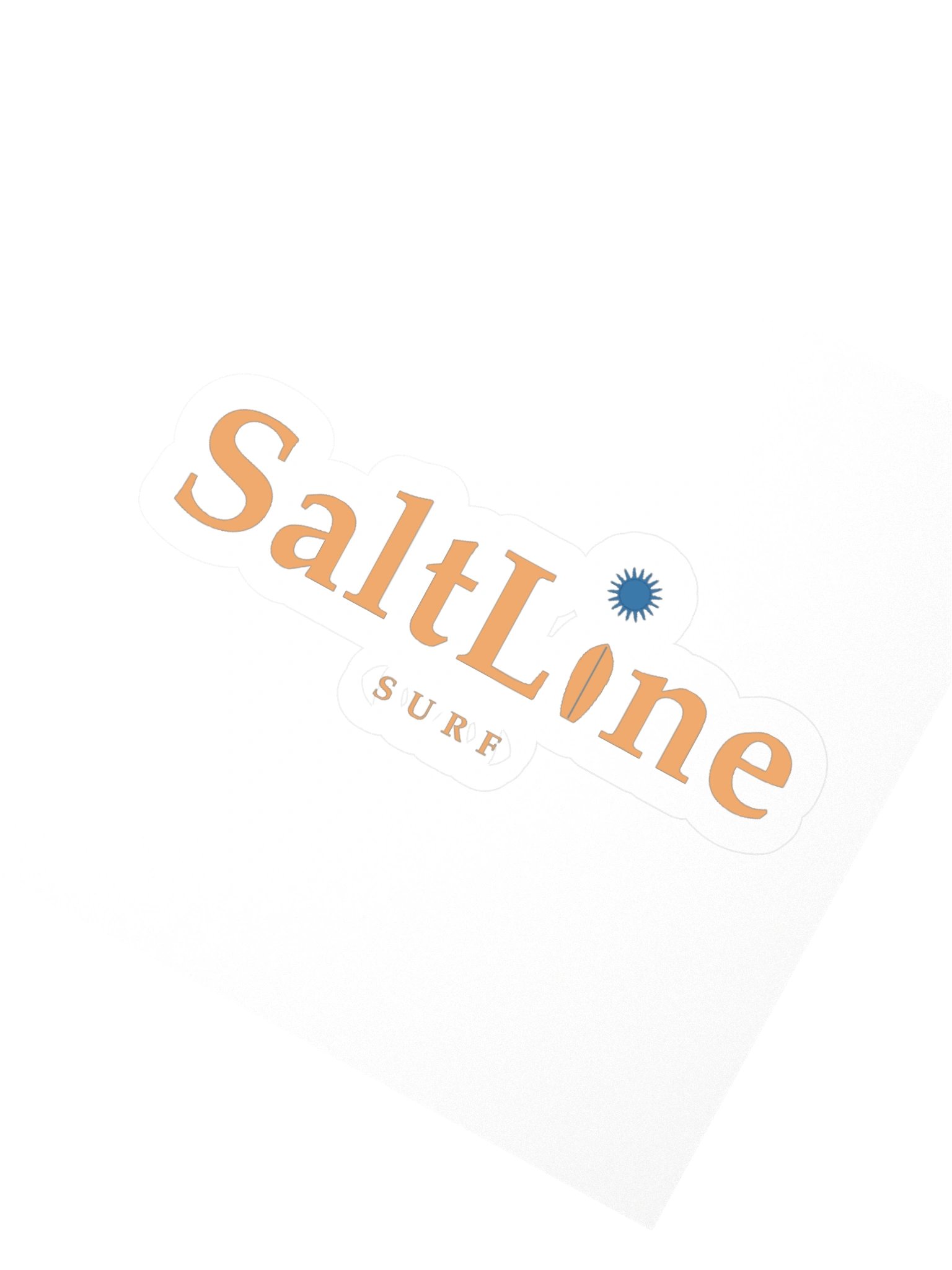 SaltLine Surf Sticker - 3" x 3" product image (2)