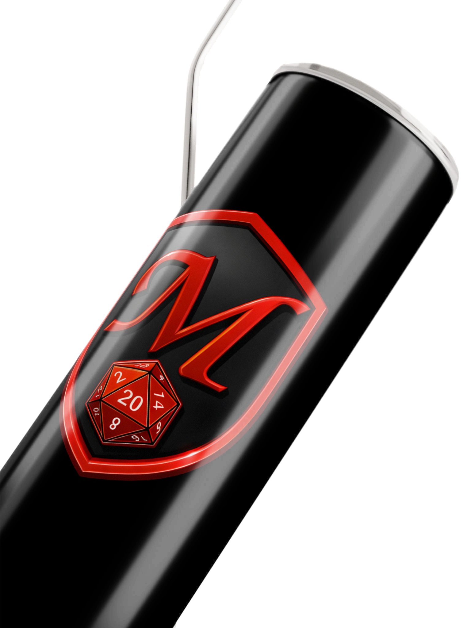 MooreDnD Shield Logo Steel Tumbler product image (8)