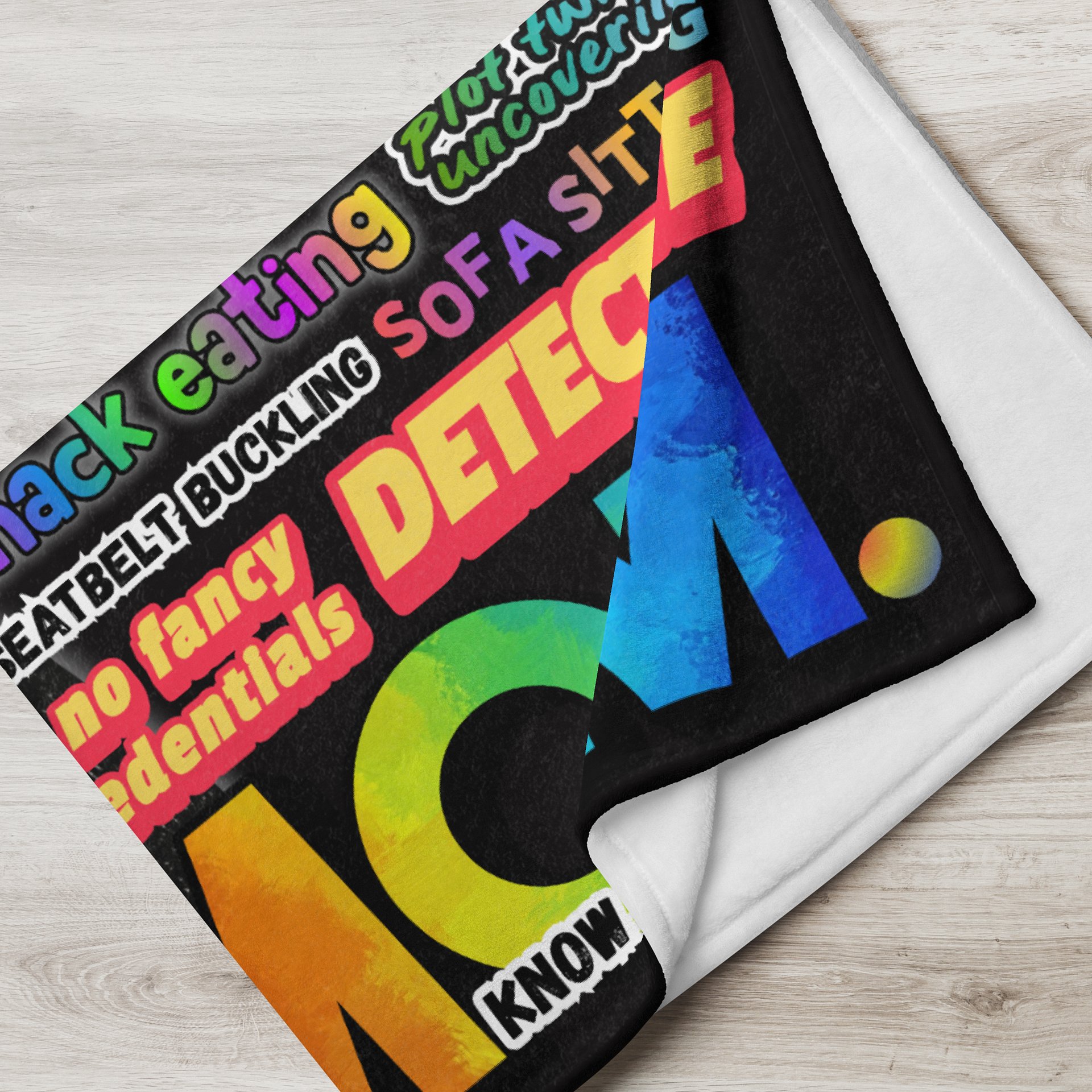 True Crime Mom Blanket Gift Cozy Throw product image (3)