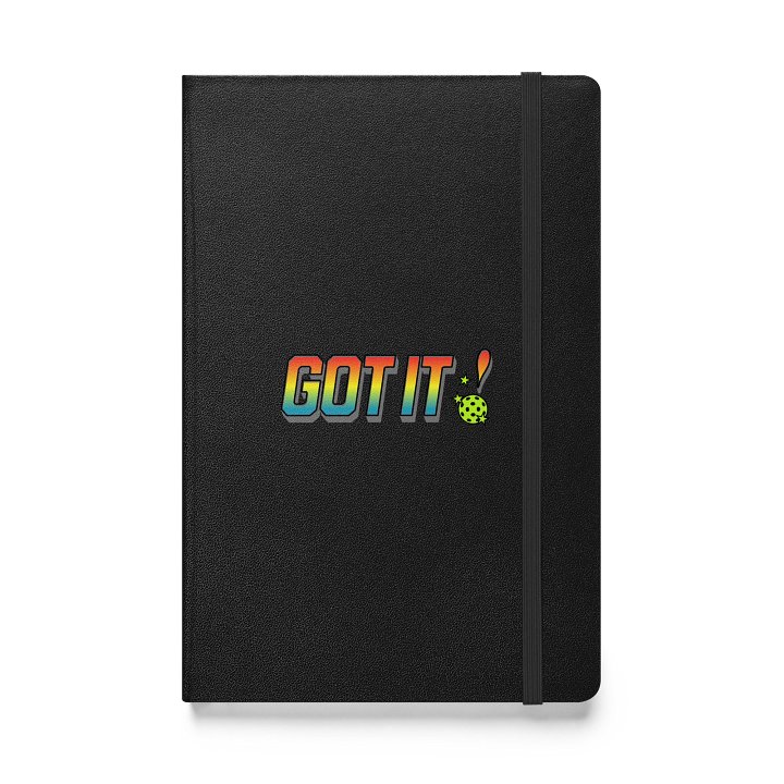 Got It Pickleball Gradient Hardcover Notebook product image (1)