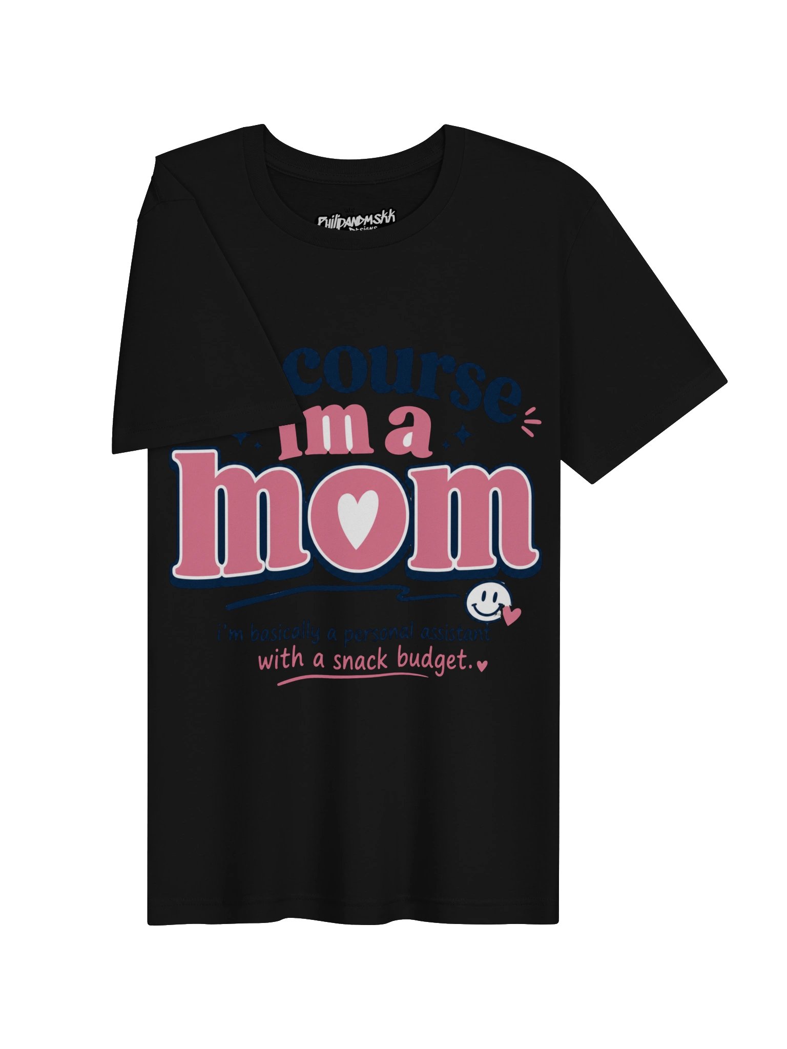 Of Course I’m a Mom Funny Graphic Tee product image (3)