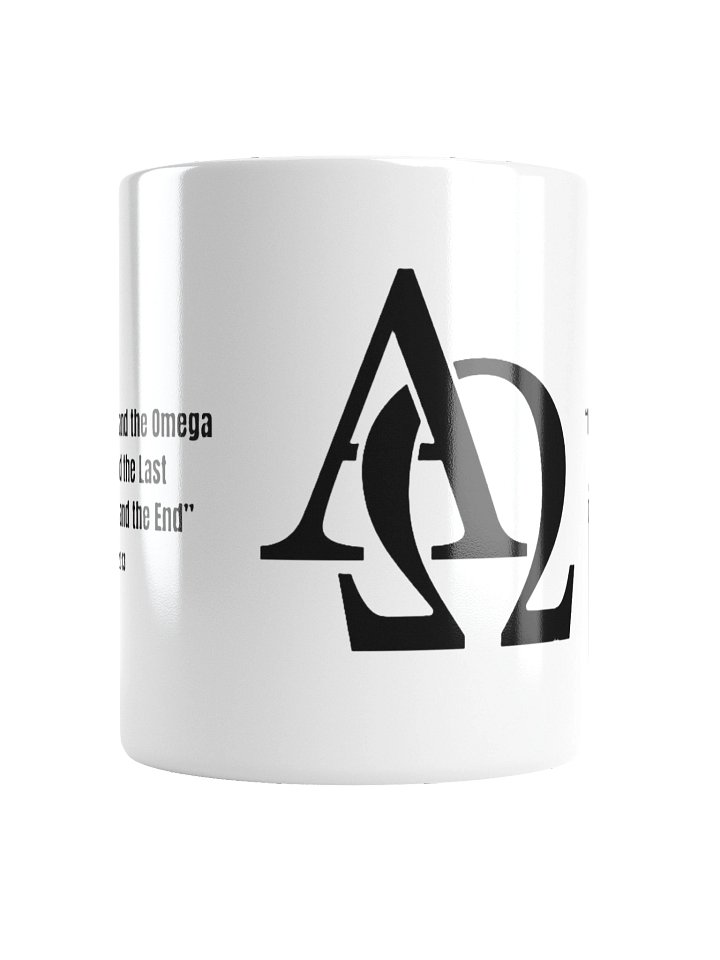 Alpha and Omega Biblical Mug product image (2)