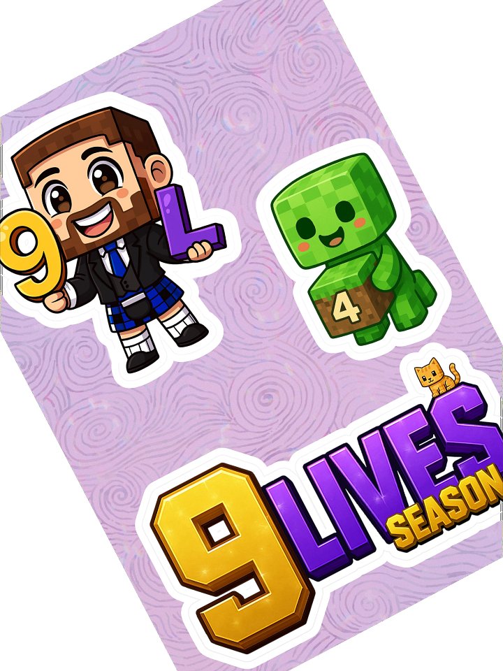 9LS4 Gandai_Gaming Sticker Sheet product image (2)