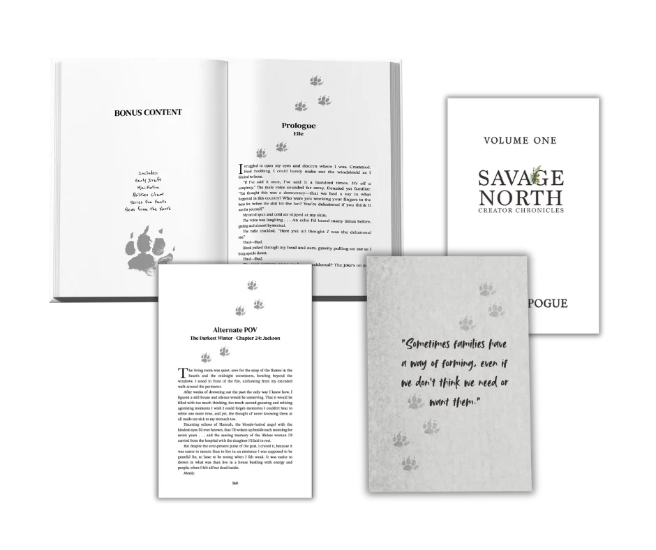 Special Edition Savage North Creator Chronicles (Signed Hardcover) product image (2)