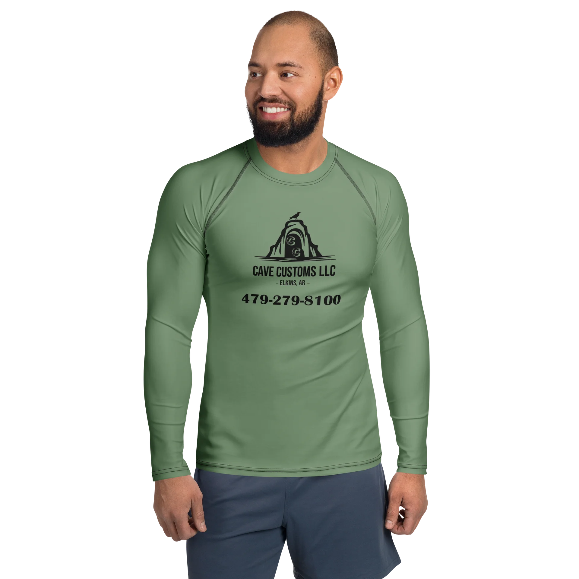Cave Customs Cave Logo Sun Shirt product image (1)