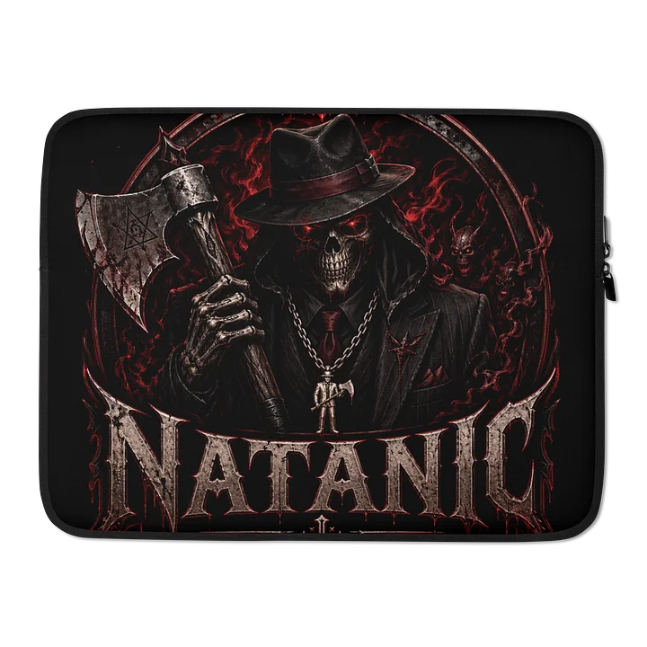 NATANIC Skull & Axe Laptop Sleeve product image (2)
