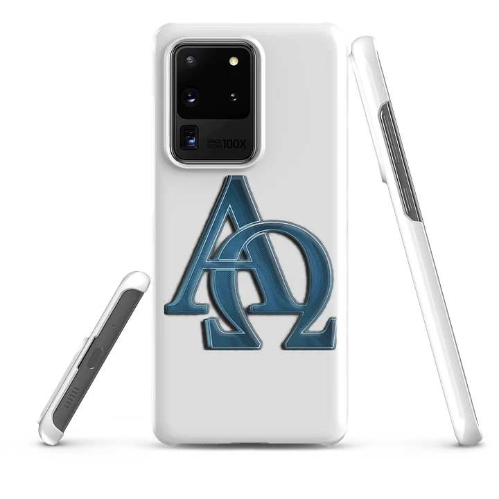 Alpha Omega symbol in teal Snap Case product image (7)