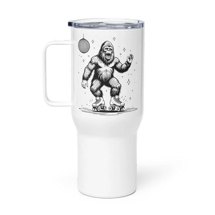Disco Sasquatch Travel Mug product image (1)