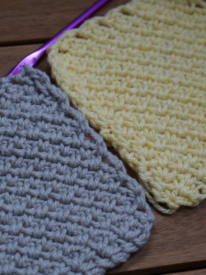 C2C moss stitch square pattern product image (2)