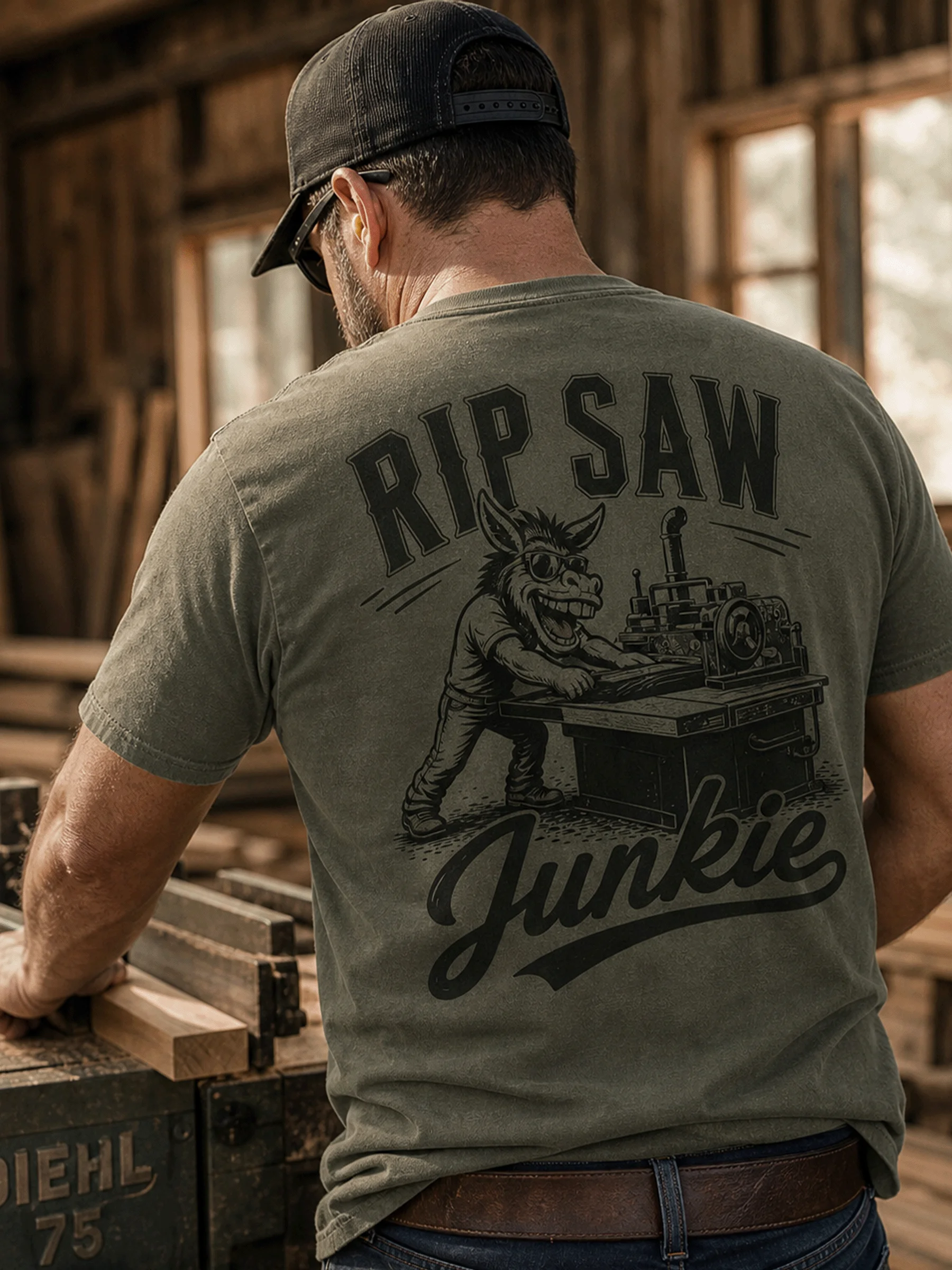 Rip Saw Junkie Shirt product image (3)