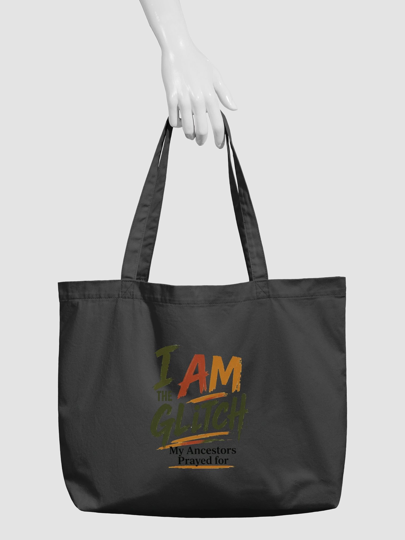 The Glitch Canvas Bag product image (6)