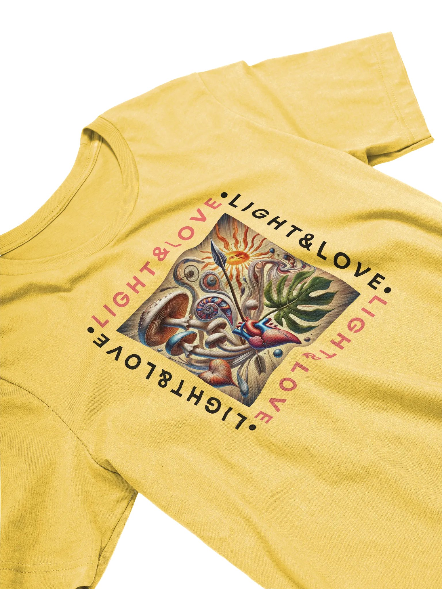Light & Love Tee: Stay Calm and Salvador Dalí On product image (94)
