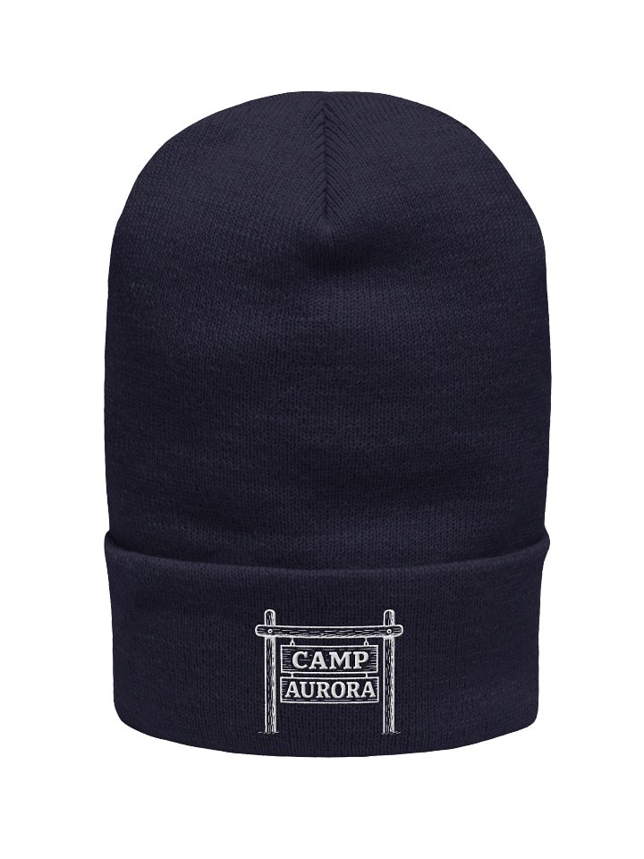 Embroidered Camp Aurora Cuffed Beanie product image (1)