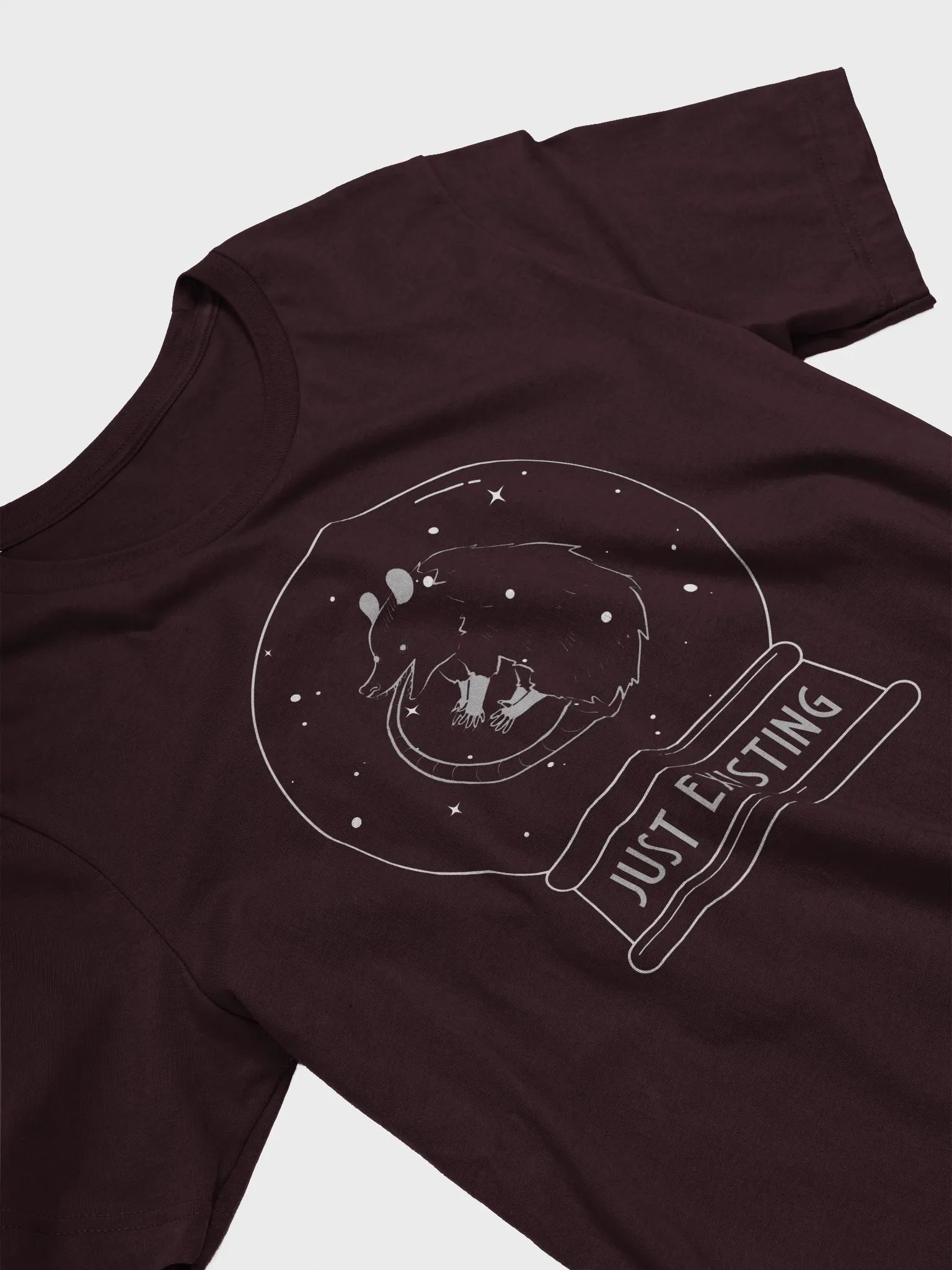 Just Existing supersoft unisex t-shirt product image (4)