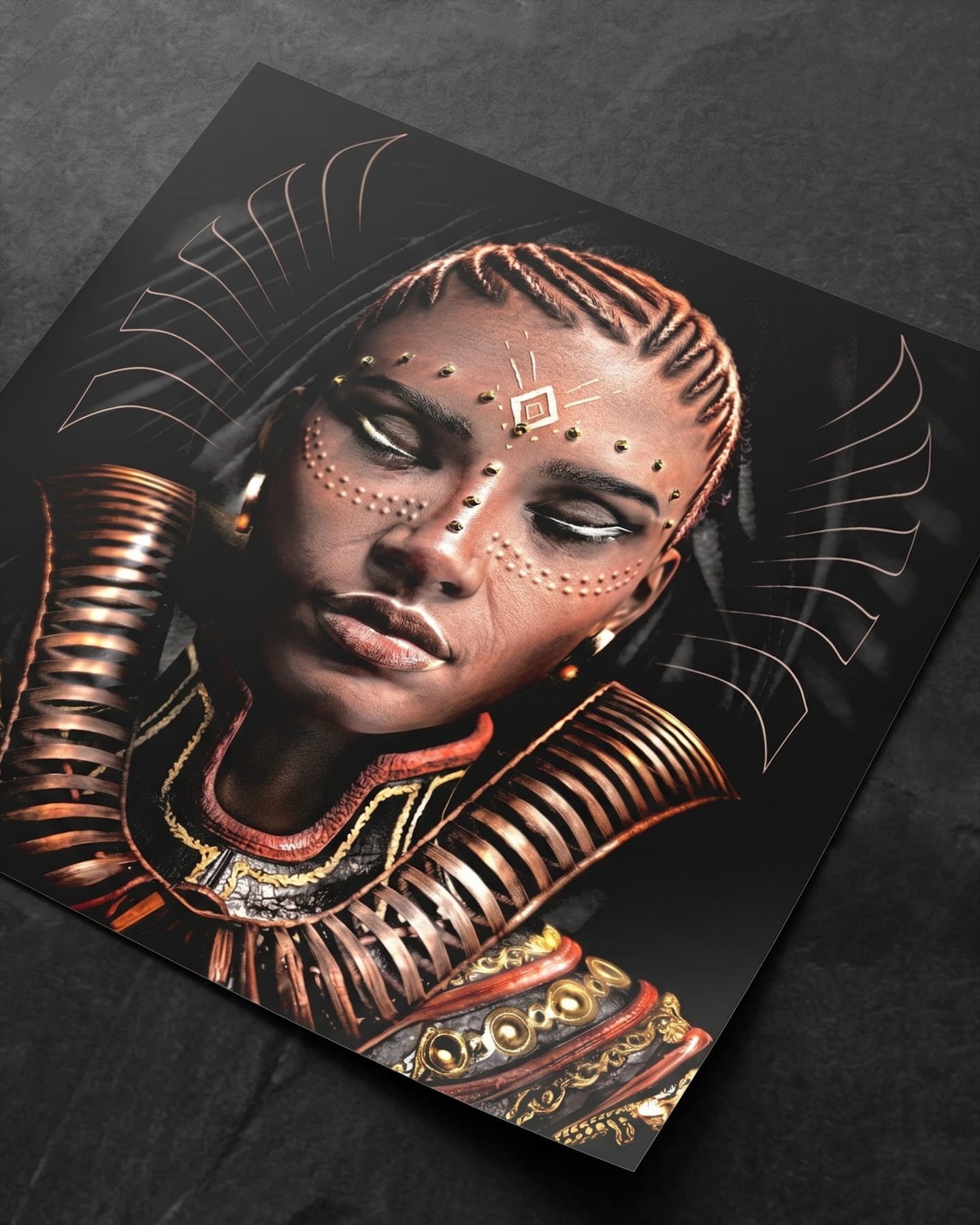 Queen Shanakdakhete · Enhanced Matte Paper Poster product image (4)