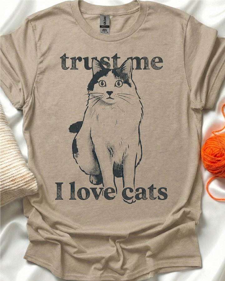 Trust Me Cat T-Shirt product image (1)