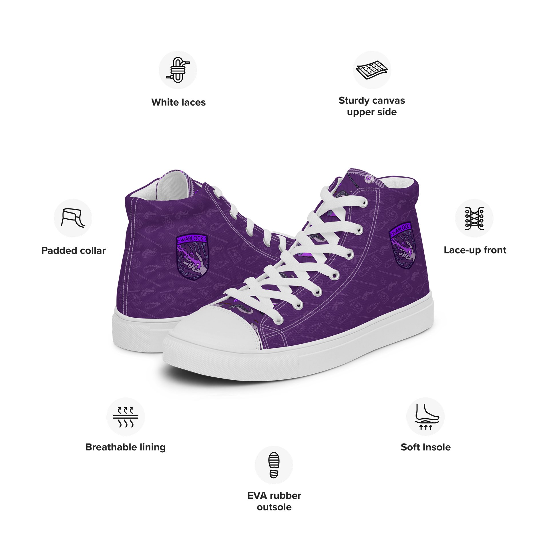 Womens Warlock High Tops product image (2)