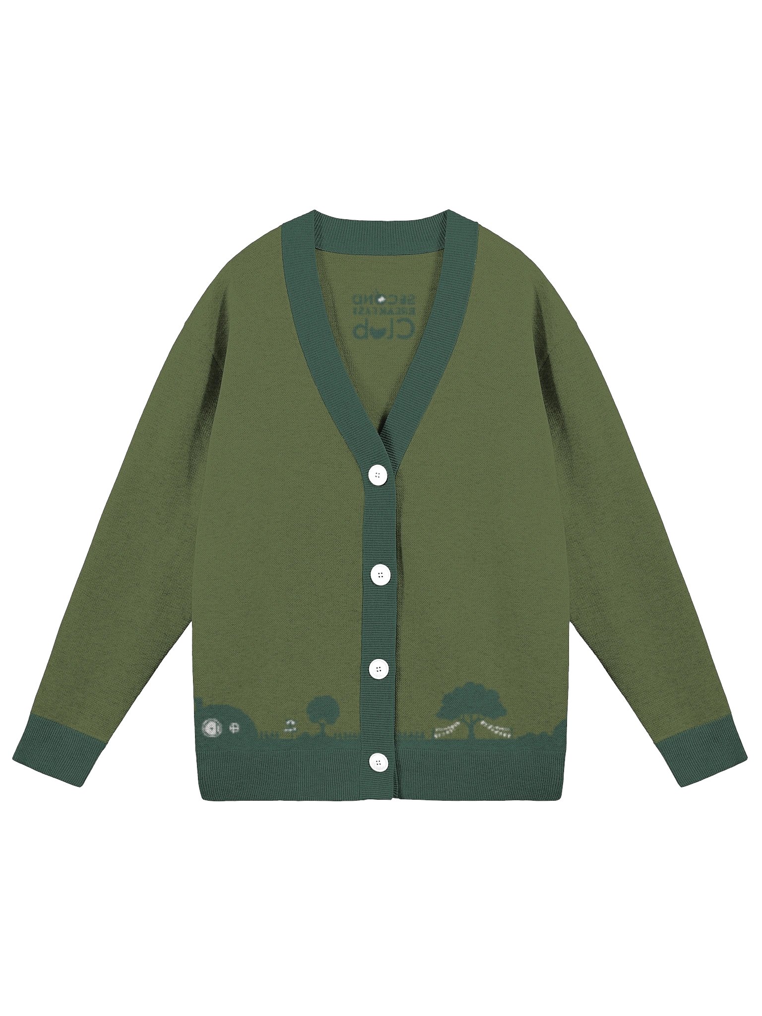 The Green Dragon Knitted Cardigan product image (1)