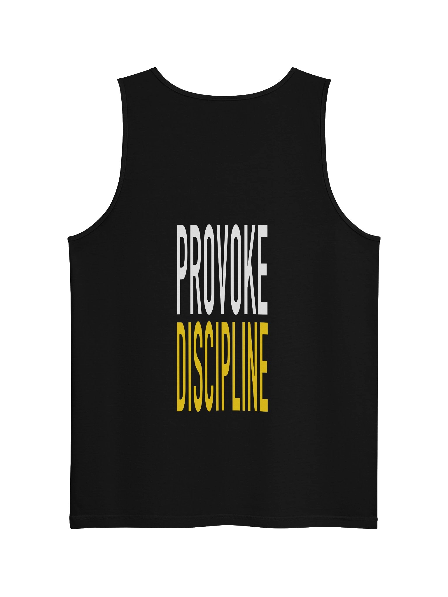 PROVOKÄHAUS Provoke Success Tank — Black & Yellow product image (4)