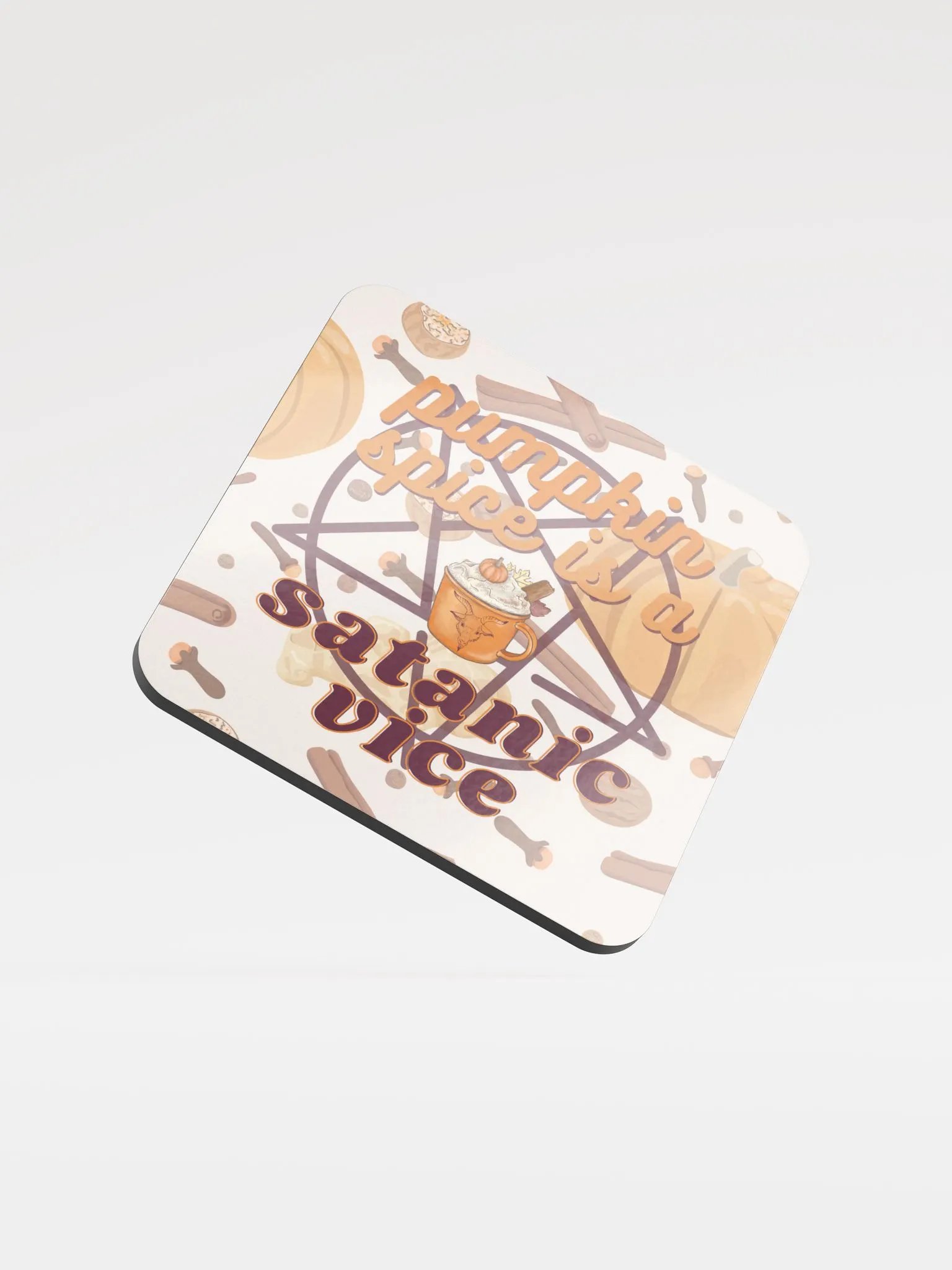 Coaster: Pumpkin Spice Satanic Vice product image (1)