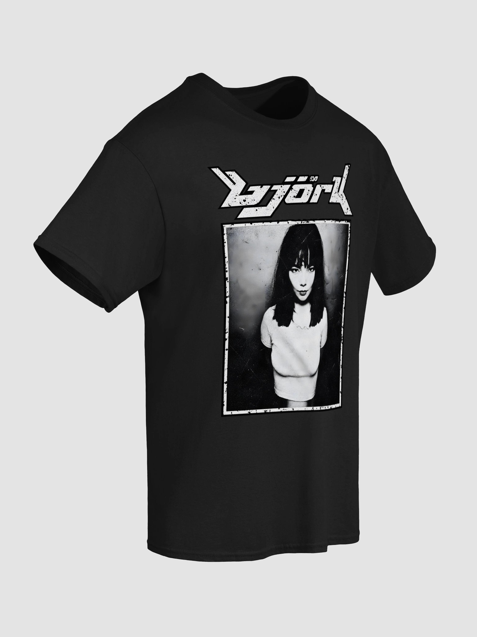 Vintage Bjork T-Shirt | 90s Avant Pop Experimental Music Bootleg Tee product image (5)