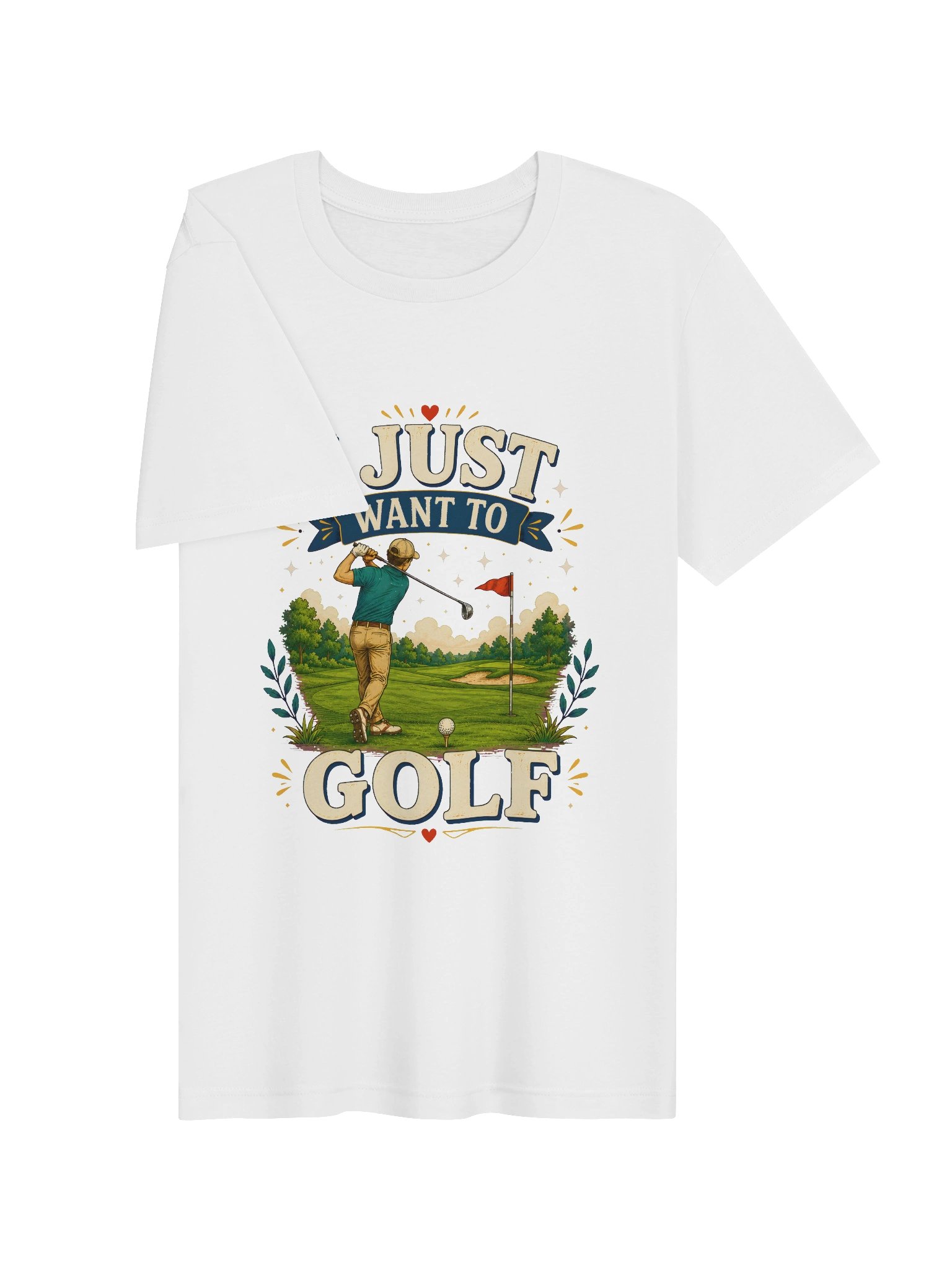 I Just Want To Golf Tee product image (25)