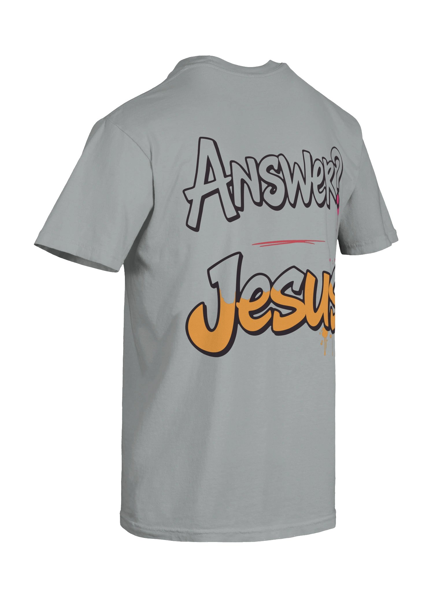 Jesus Answer Graffiti T-shirt product image (12)
