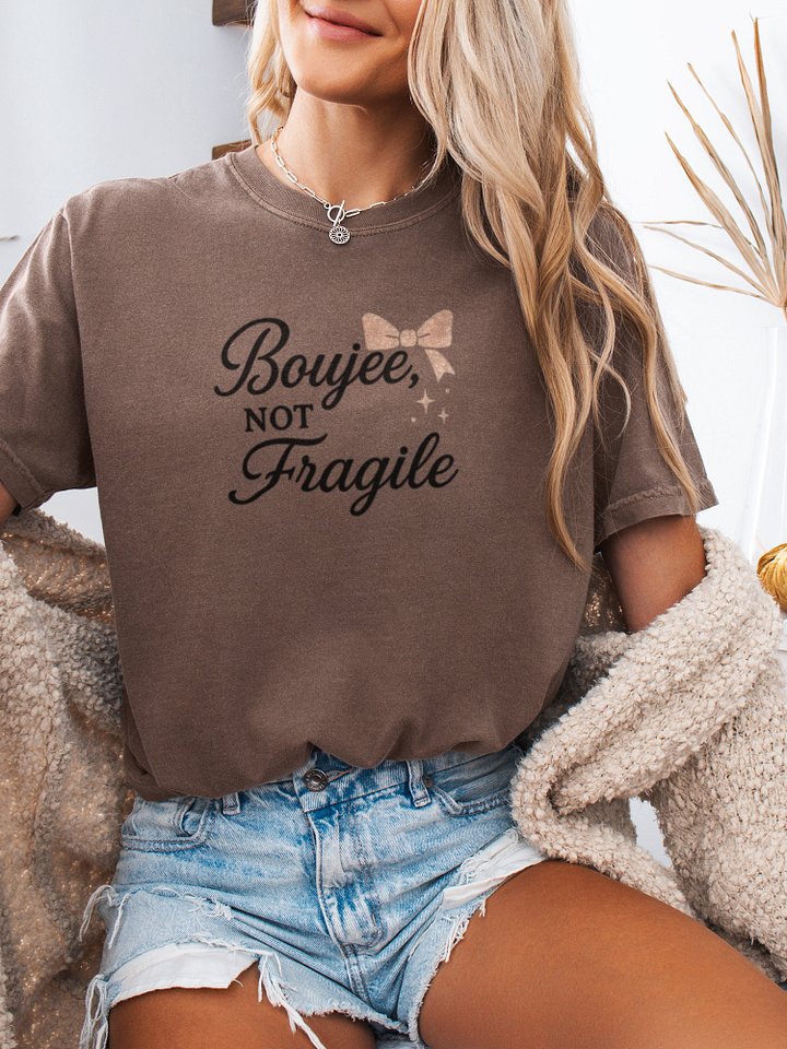 Boujee Not Fragile (Poodle) Tee product image (2)