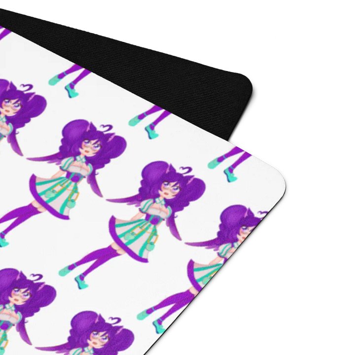 Poodle yoga mat product image (2)