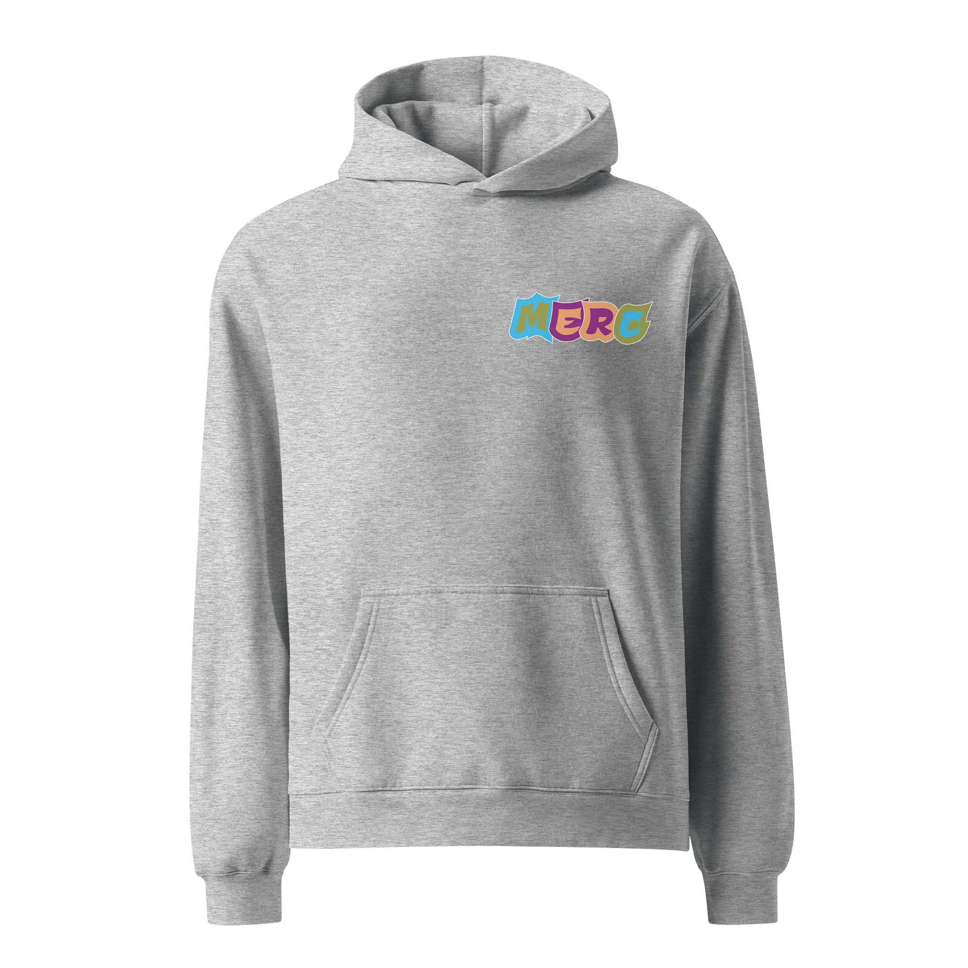 🖤 MERC. Playful Letters Premium Hoodie – Premium Comfort, Pure MERC product image (7)