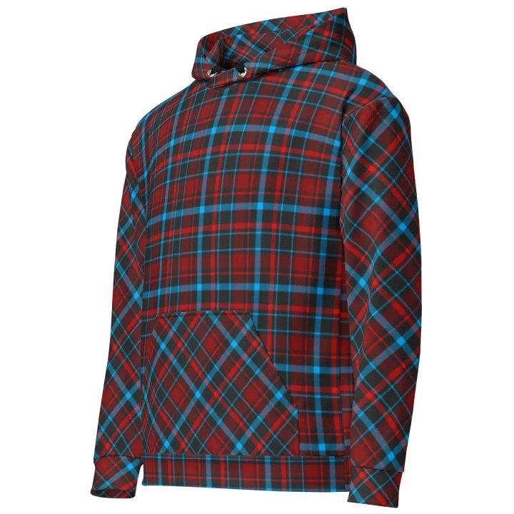 Jonny Rockford Branded Tartan Hoodie product image (2)