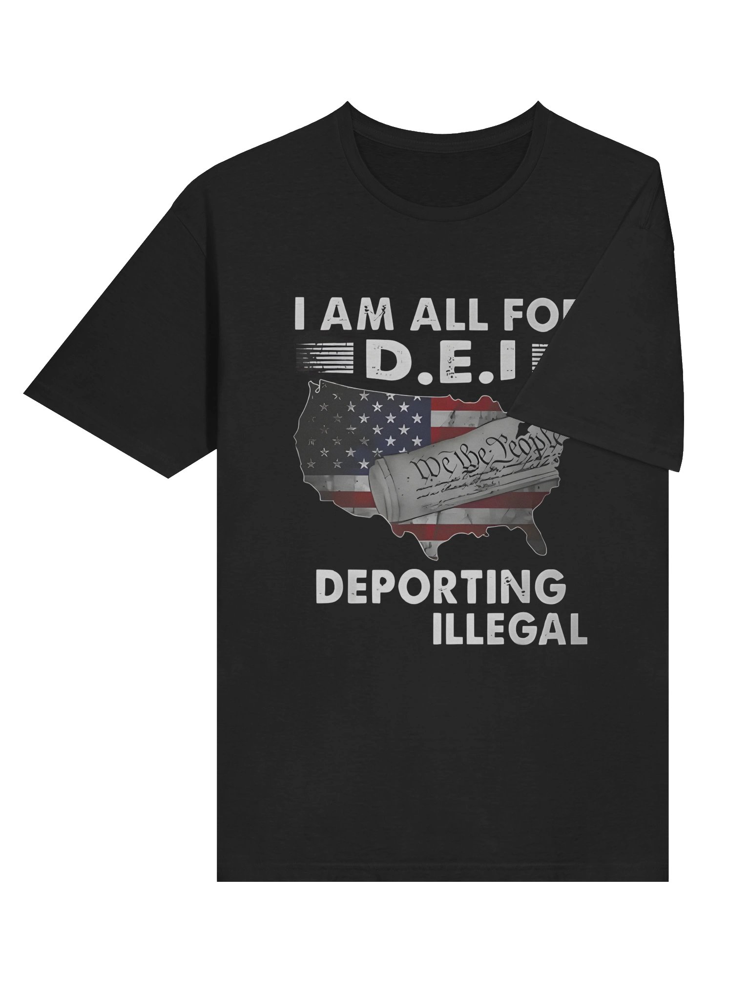 I Am All For DEI – Deporting Every Illegal T-Shirt product image (4)