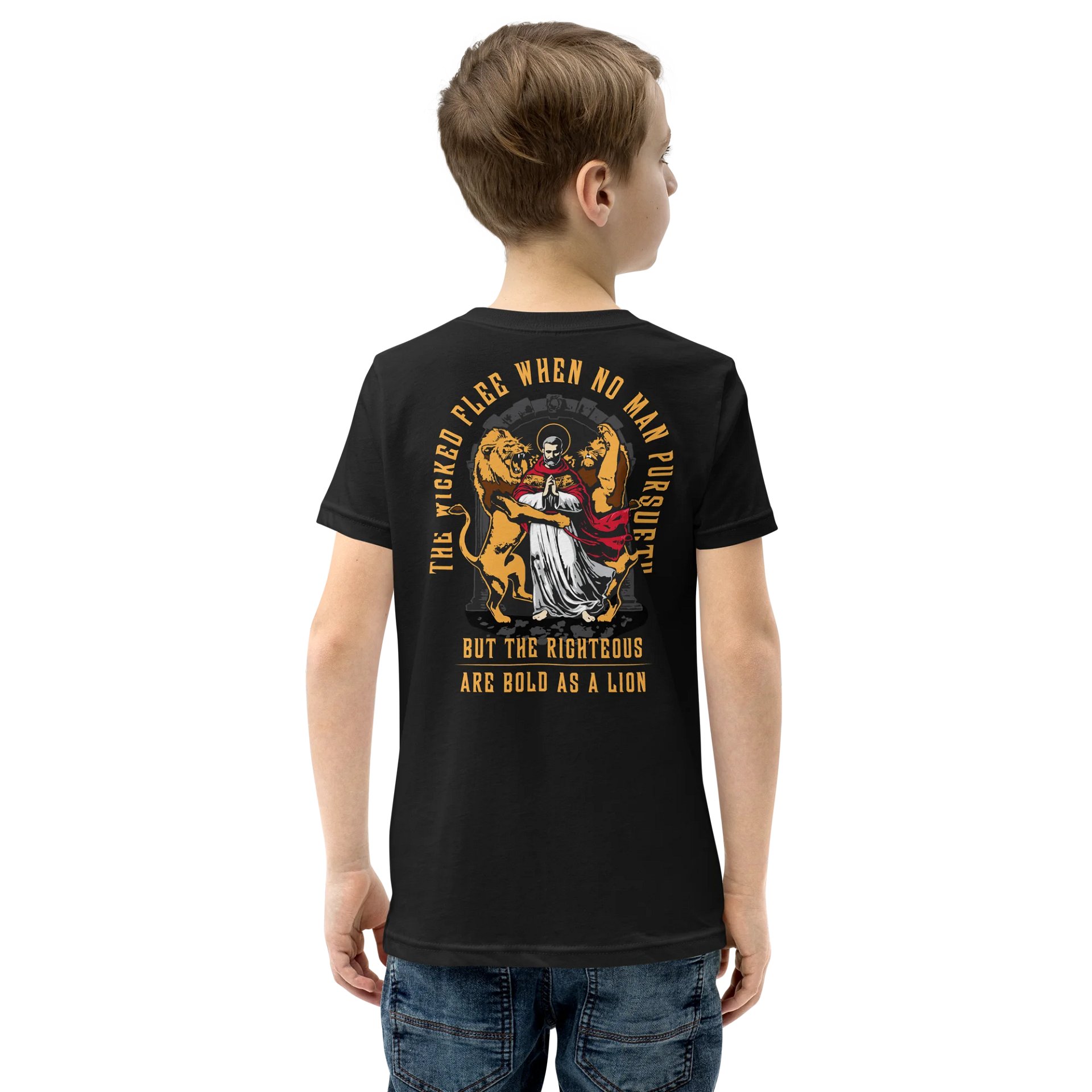 The rigtheous are BOLD as a LION - kids/teens product image (1)