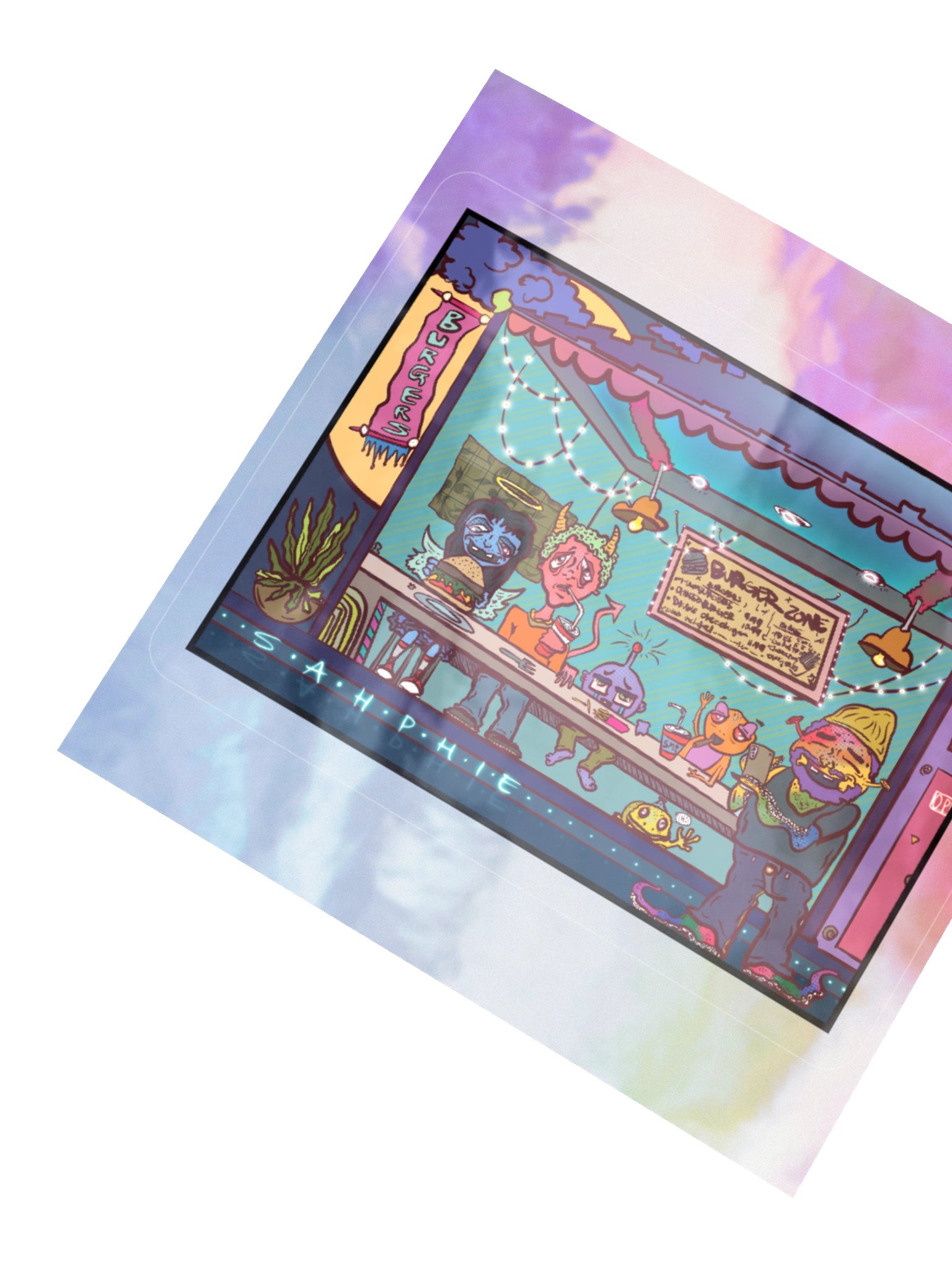 24/7 ● Vinyl Holo Sticker product image (5)