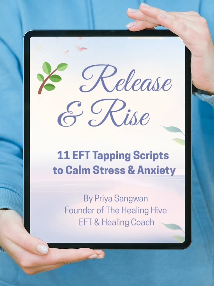 Release & Rise: 11 EFT Tapping Scripts to Calm Stress & Anxiety product image (2)