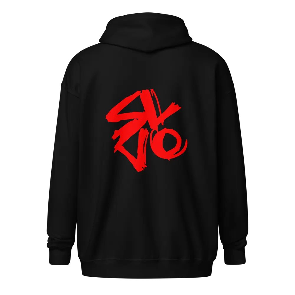 Zipper BLACK/RED product image (2)