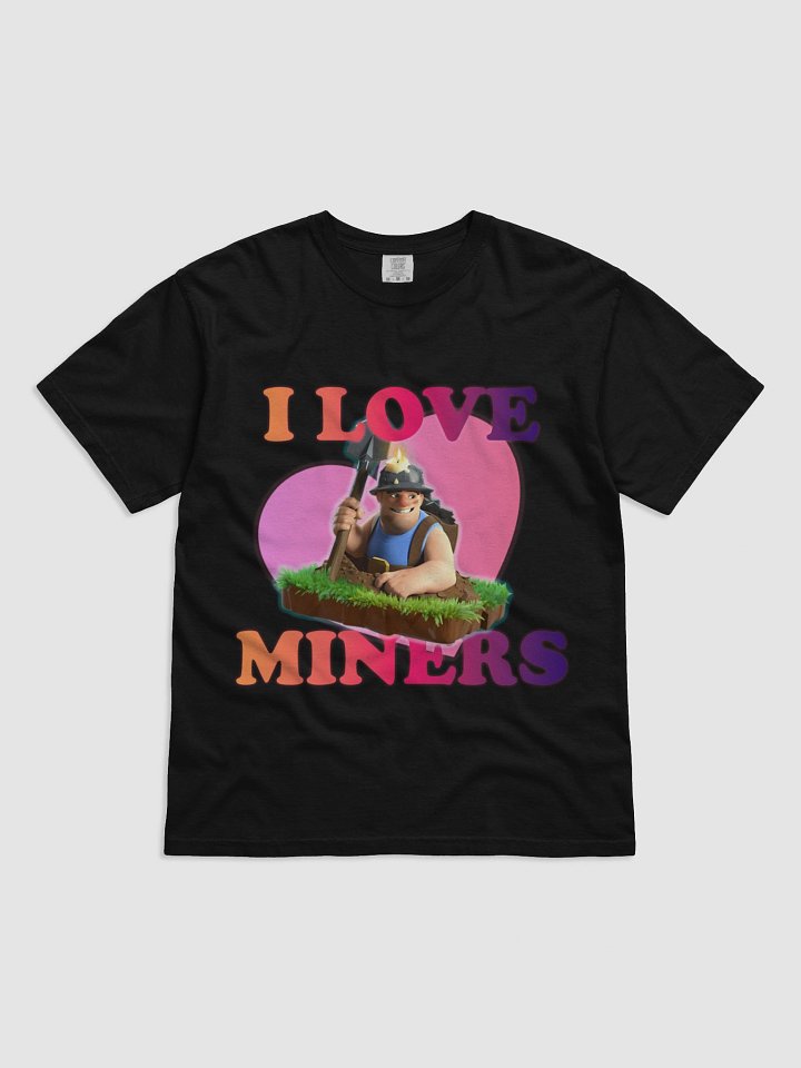 I LOVE MINERS Graphic Tee product image (1)