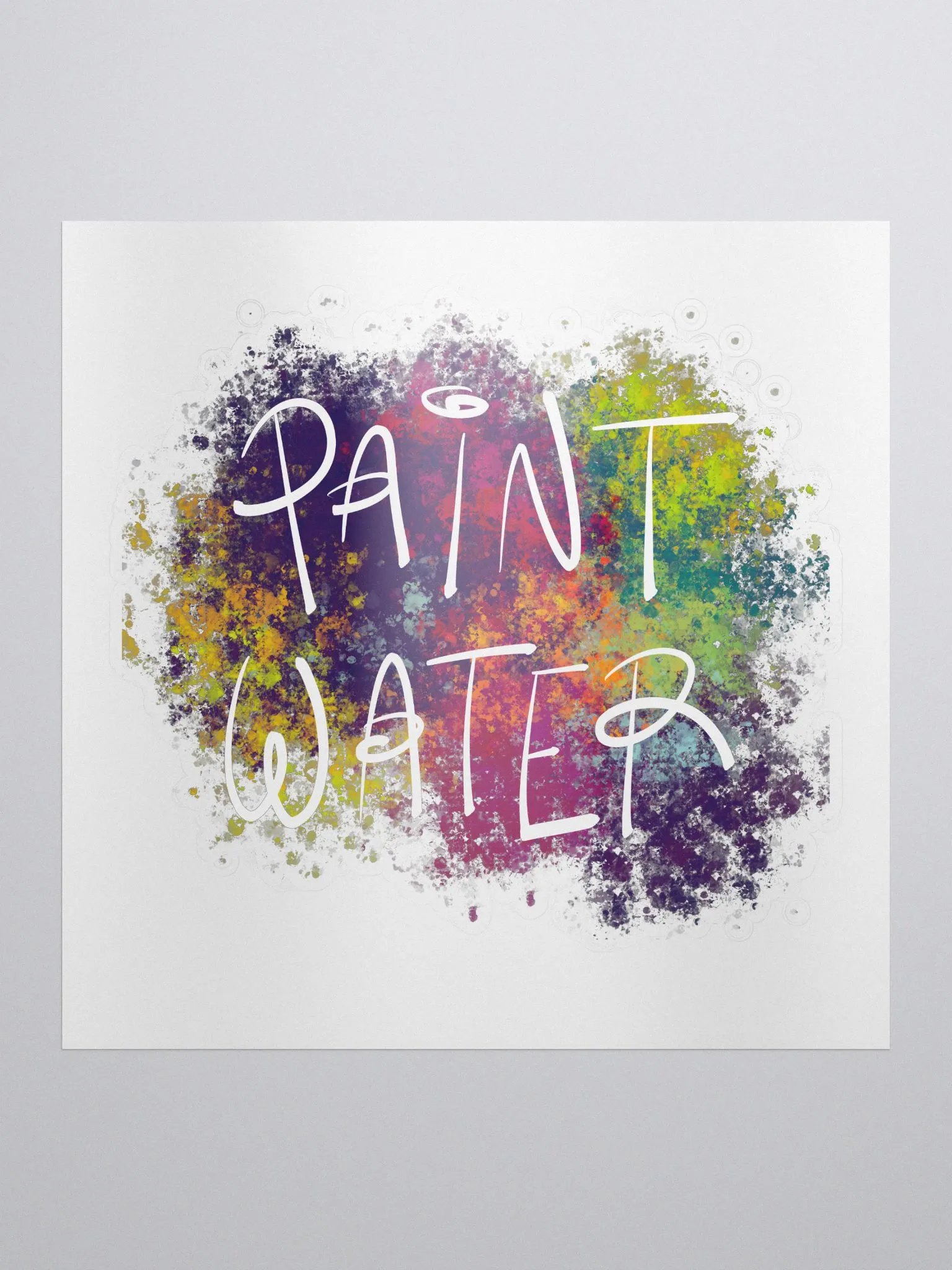 Paint Water Splat Sticker product image (1)