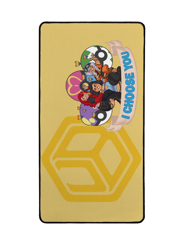 "I Choose You" - Pride 2026 XL Desk Mat product image (2)