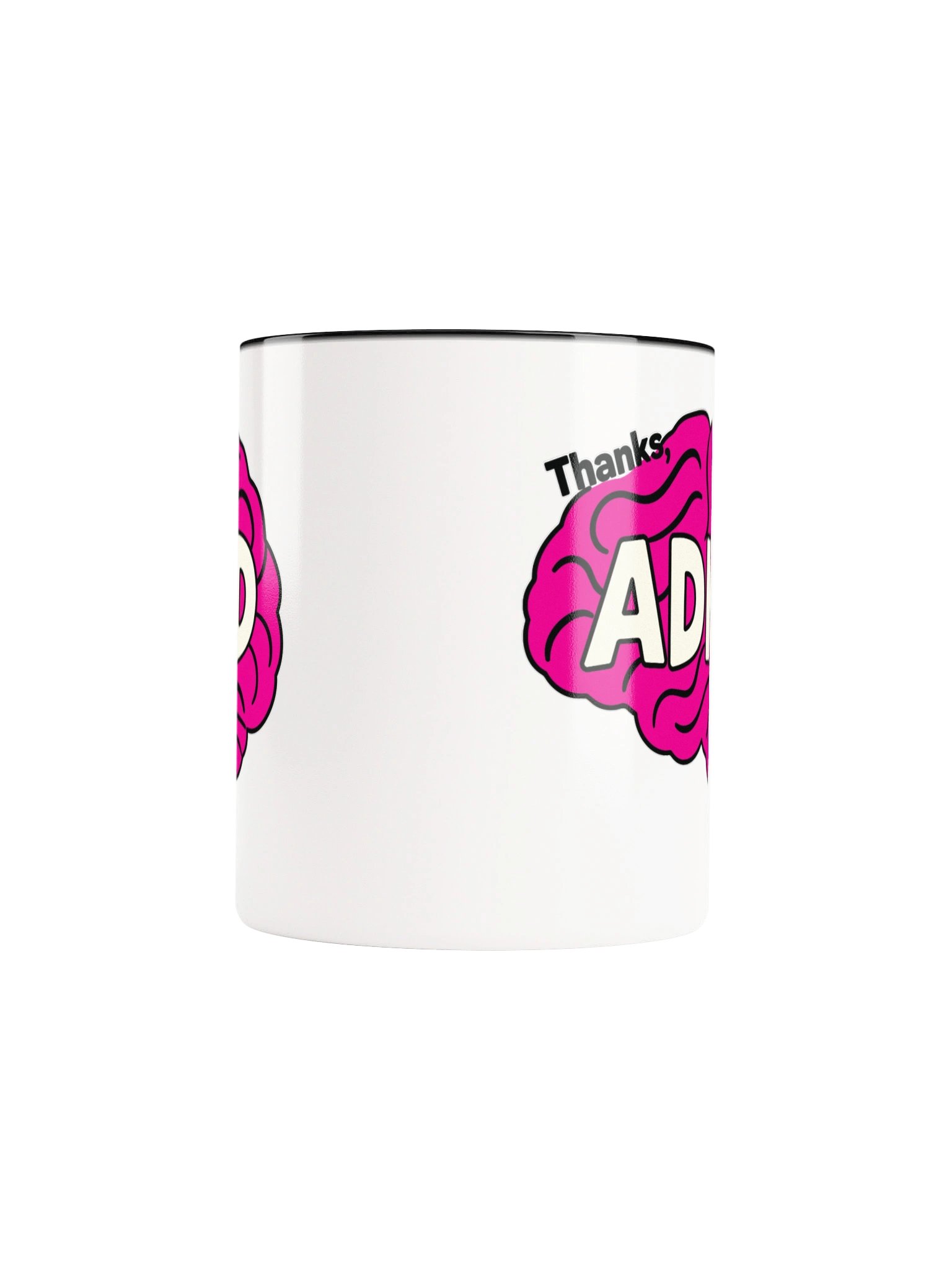 Thanks, ADHD Pink Brain Mug product image (36)