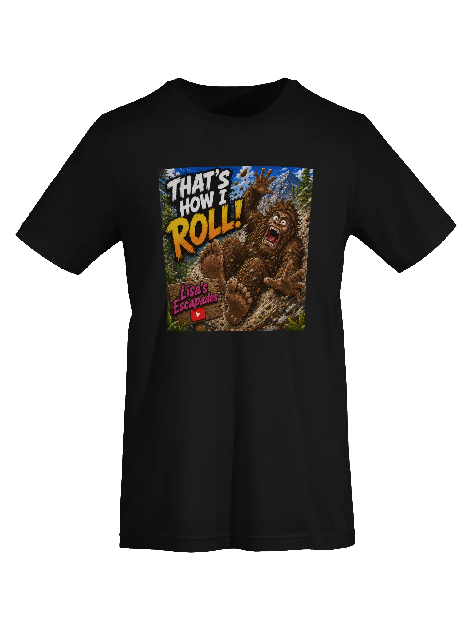 Trending That’s How I Roll!! Lisa’s Escapades Tee product image (5)