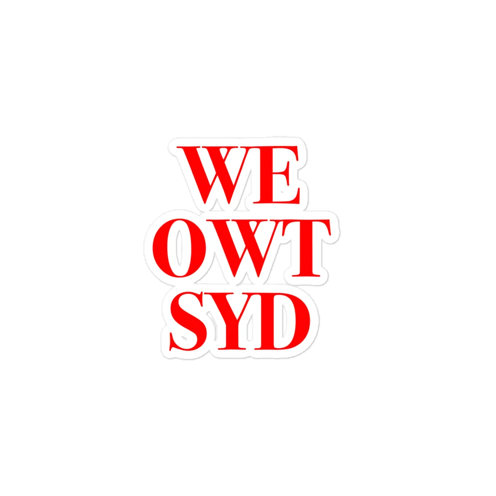 WeOwtsyd Sticker 3 product image (1)