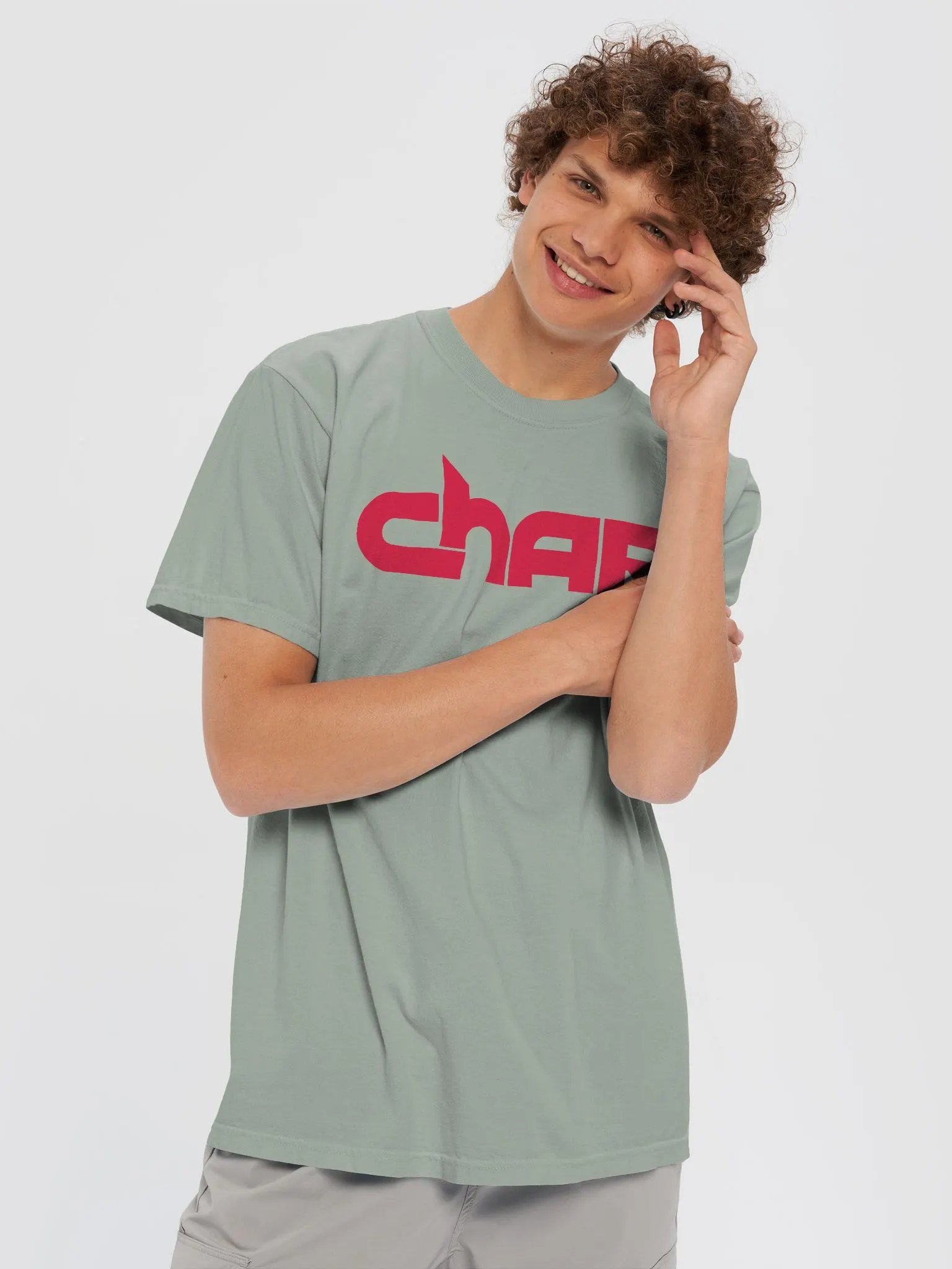 Geometric Char Red Tee product image (67)