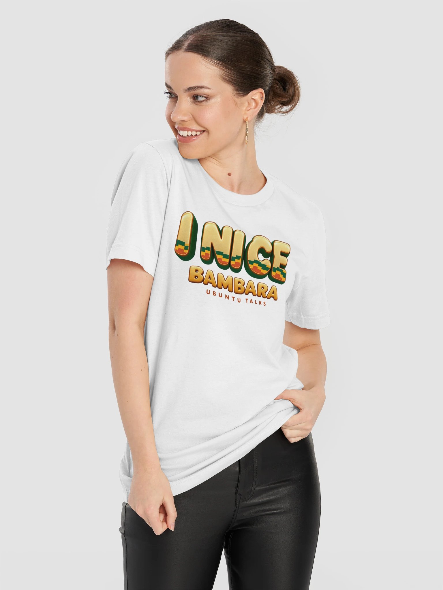 Ubuntu Talks Heritage — I NI CE | Bambara Heritage Tee product image (21)
