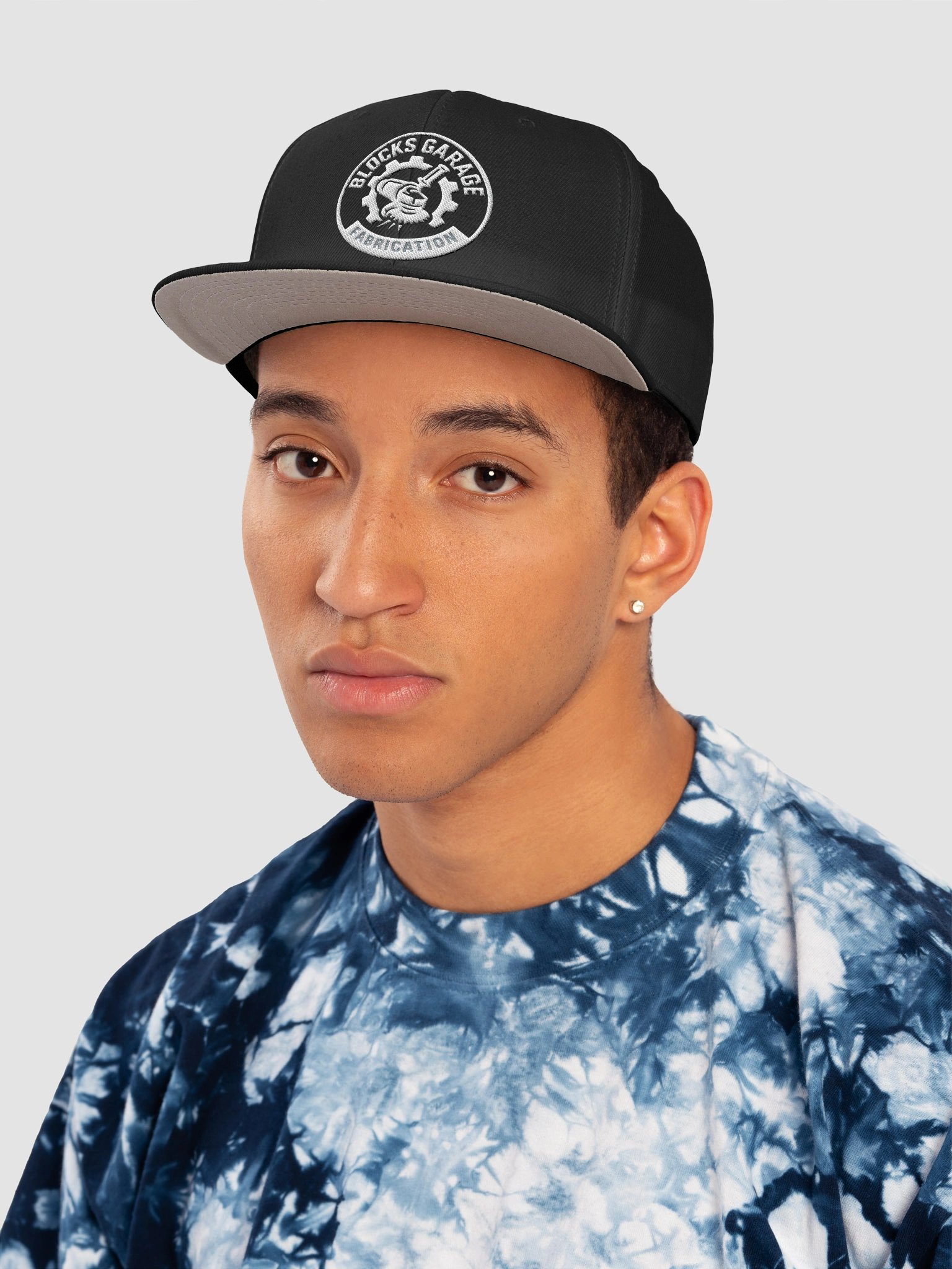 Blocks Garage Flat Brim Hat product image (6)