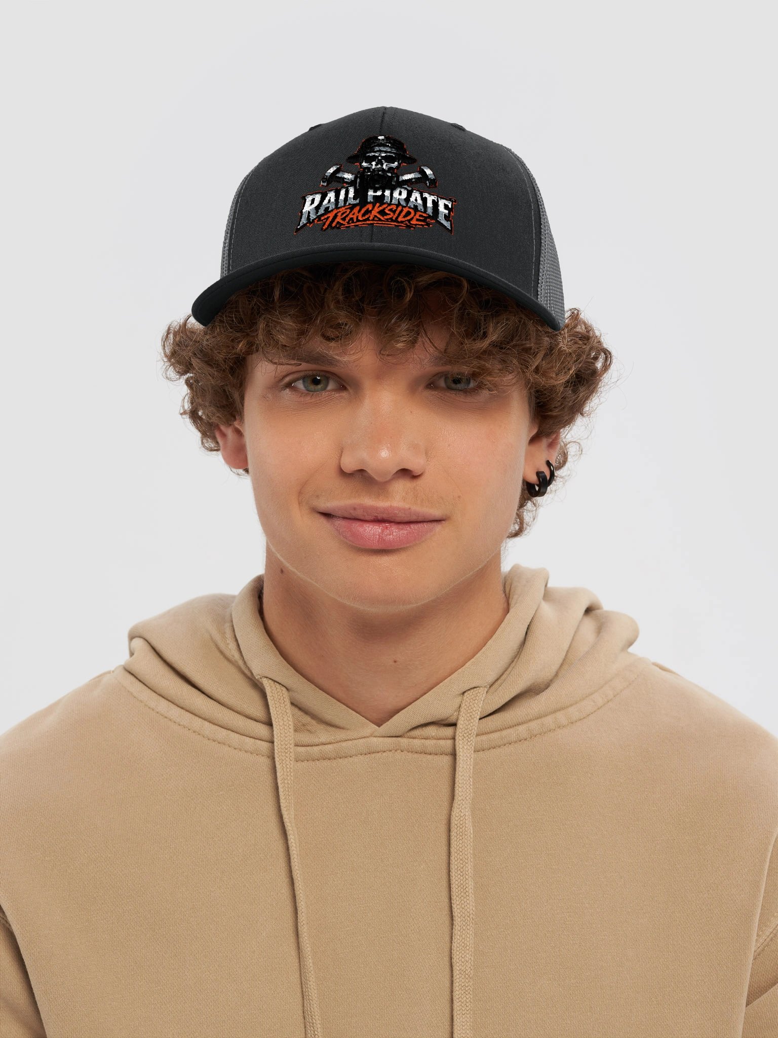 Rail Pirate Trackside™ Embroidered Trucker Hat — Special Drop product image (5)