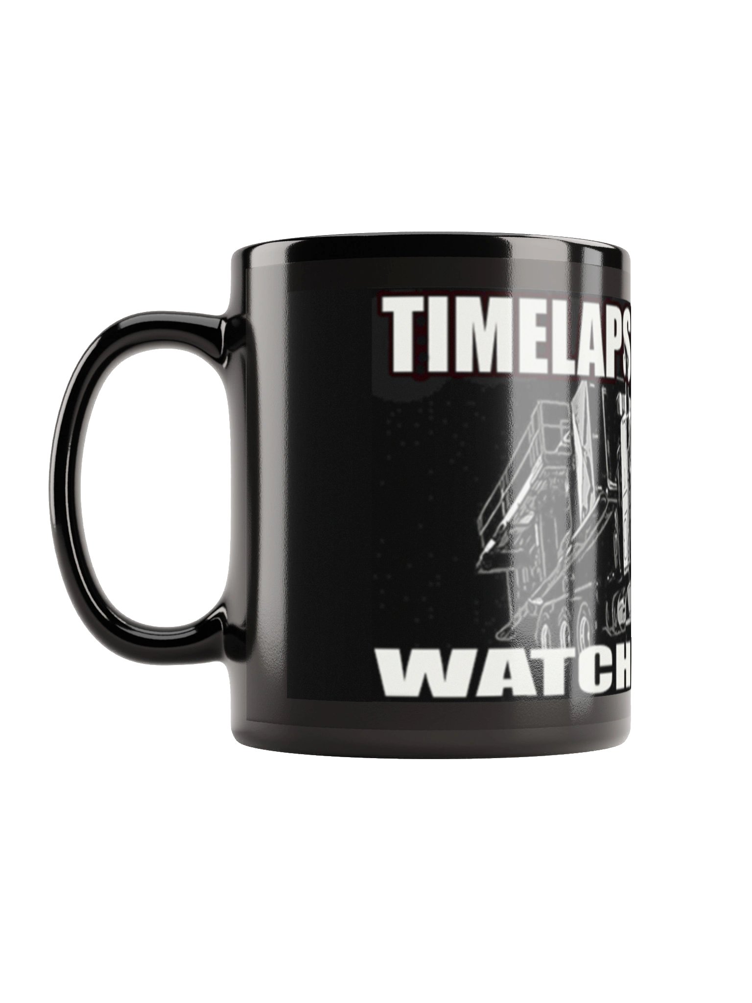 TIMELAPSE TRUCKER BLACK MUG product image (12)