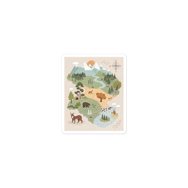 Wilderness Whimsy Die-Cut Stickers product image (2)