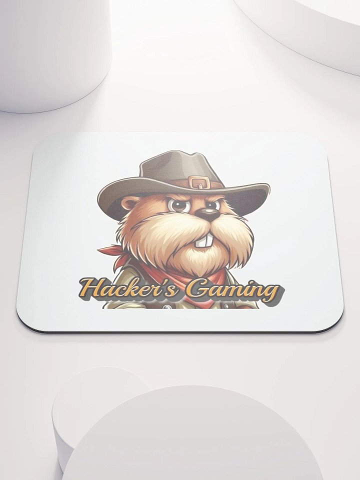 Cowboy Beaver Mouse Pad product image (1)