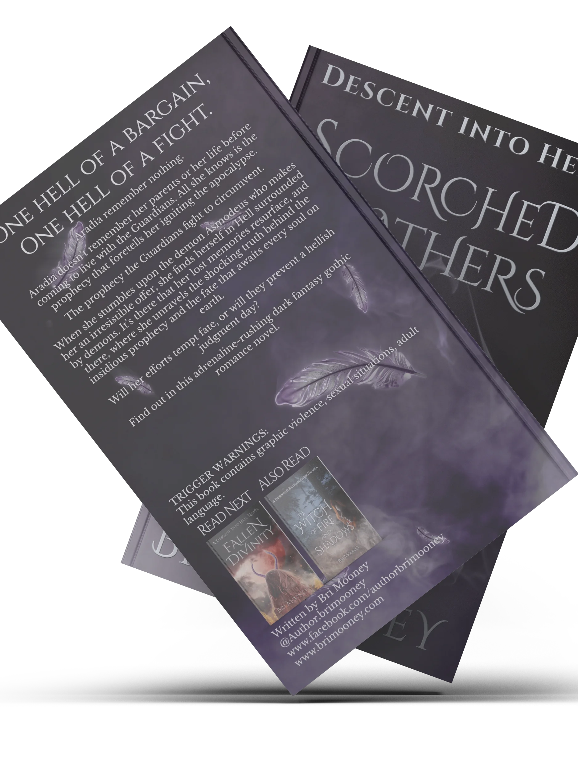 Scorched Feathers | Descent into Hell book 1 Paperback product image (2)